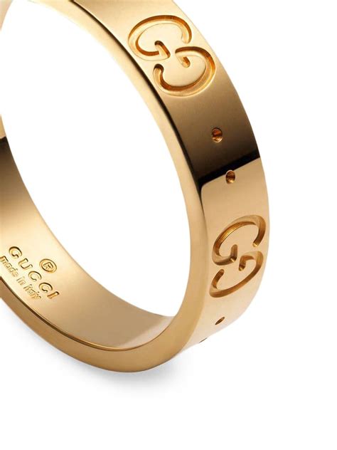 engraved gucci ring